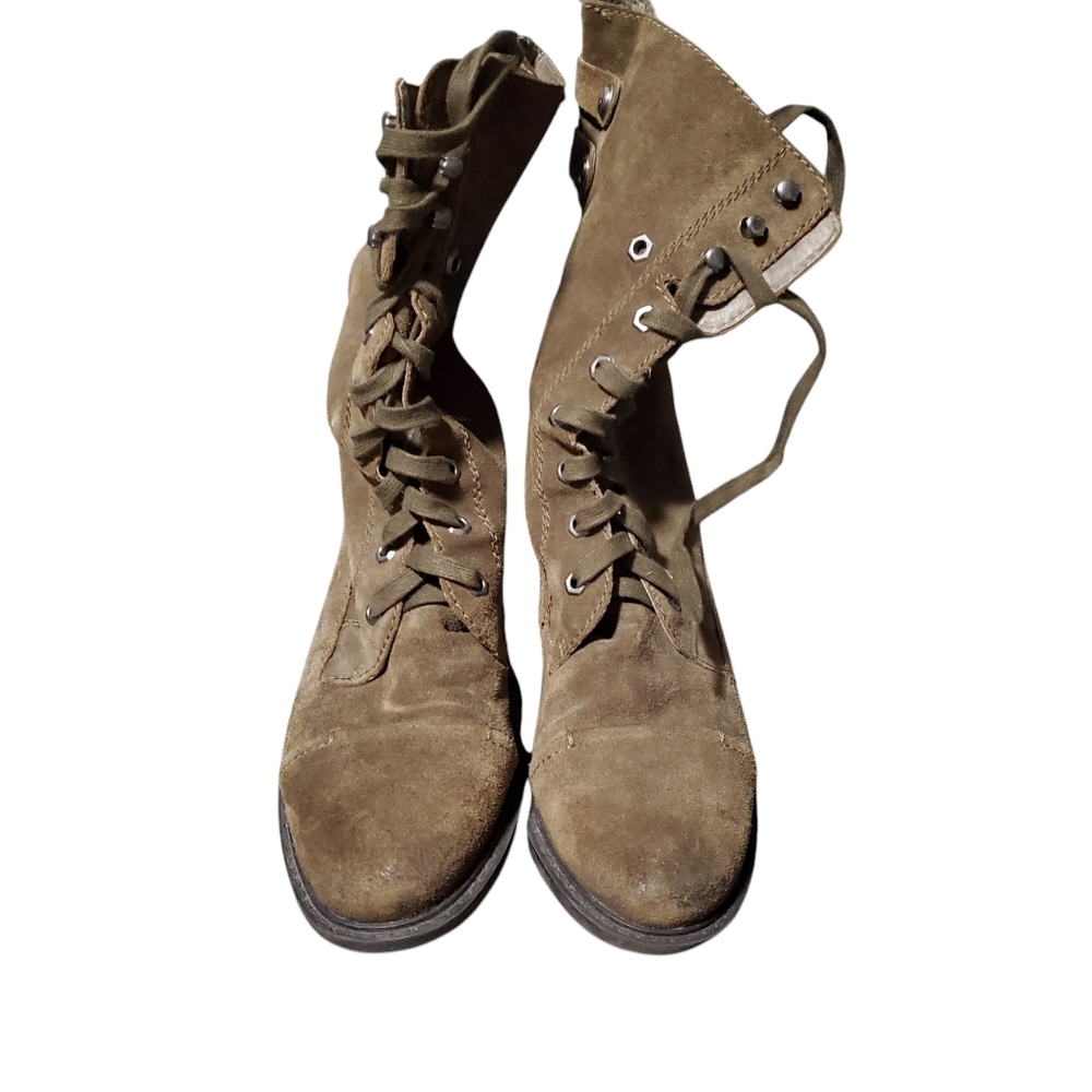 Sam Edelman Suede Combat Boots - Picture 7 of 7